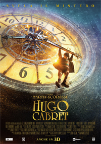 Locandina Hugo Cabret 3d