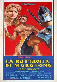 Locandina La battaglia di maratona