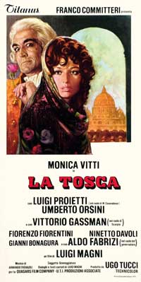 Locandina La tosca