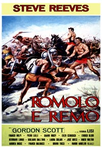 Locandina Romolo e remo