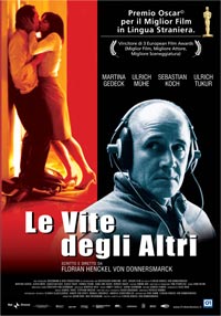 Locandina Le vite degli altri - blu ray